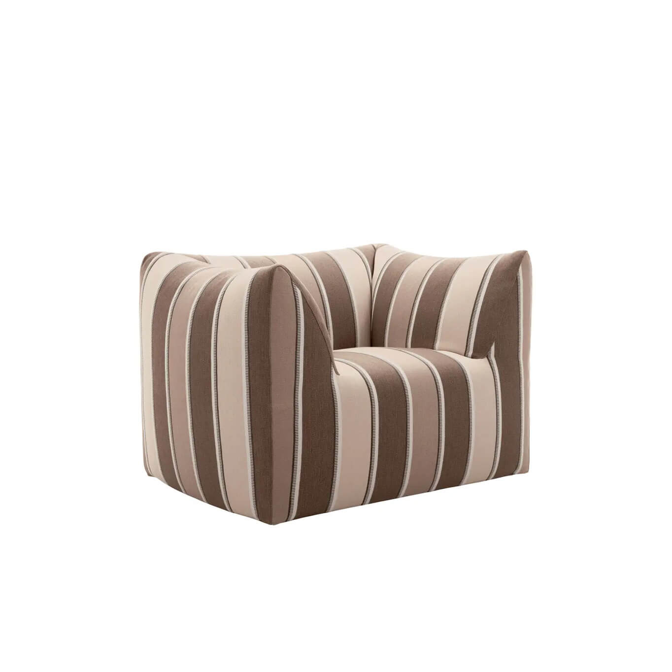 LA BAMBOLA Jacquard Lima raie sable B&B ITALIA