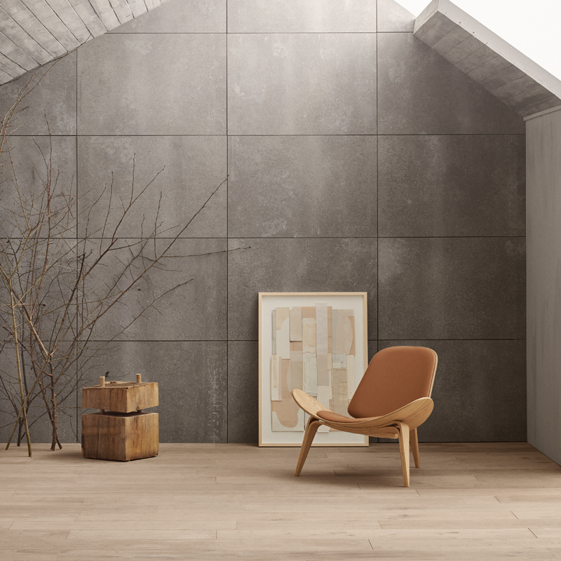 Fauteuil CH07 Chêne huilé/ Thor 307 CARL HANSEN