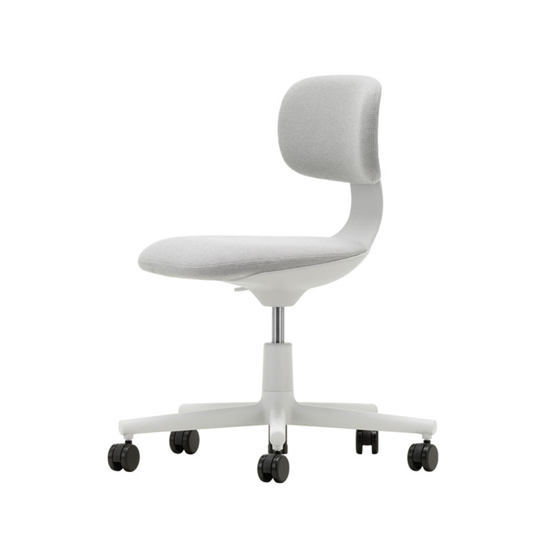Fauteuil de bureau ROOKIE Blanc crème/gris sierra 05 / gris clair VITRA