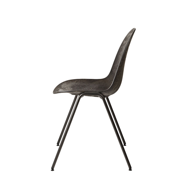 Chaise ETERNITY Coffee waste black MATER