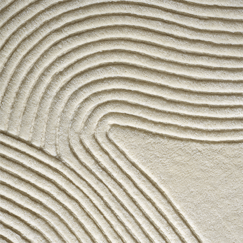 Tapis Tapis ZEN SHAPED 180x240 Crème BOLIA