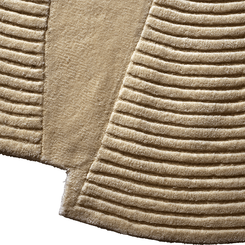 Tapis Tapis ZEN SPLIT 157x180 Beige foncé BOLIA