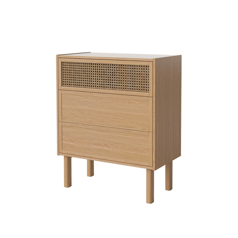 Meuble de rangement Commode CANA H 91 Chêne huilé BOLIA