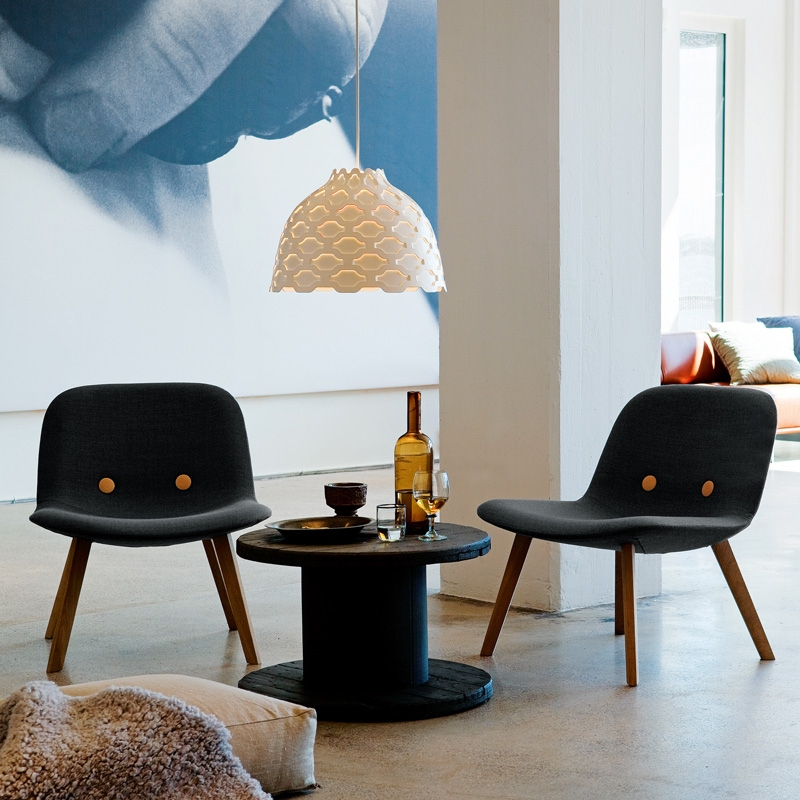 Suspension LC SHUTTERS Blanc LOUIS POULSEN