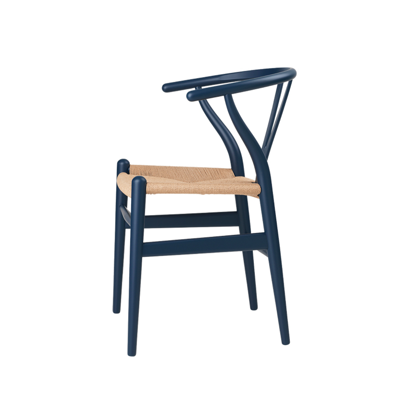 Chaise CH24 SOFT Bleu soft CARL HANSEN