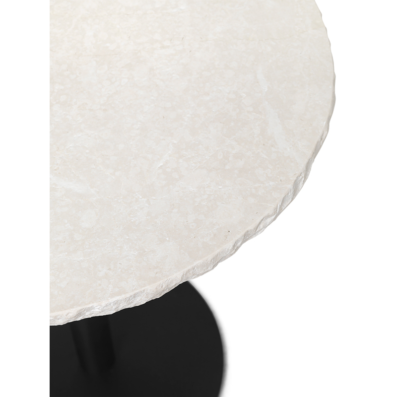 Table MINERAL CAFÉ Blanc/ noir FERM LIVING