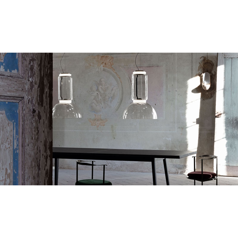 Suspension NOCTAMBULE LOW BOWL Noir FLOS