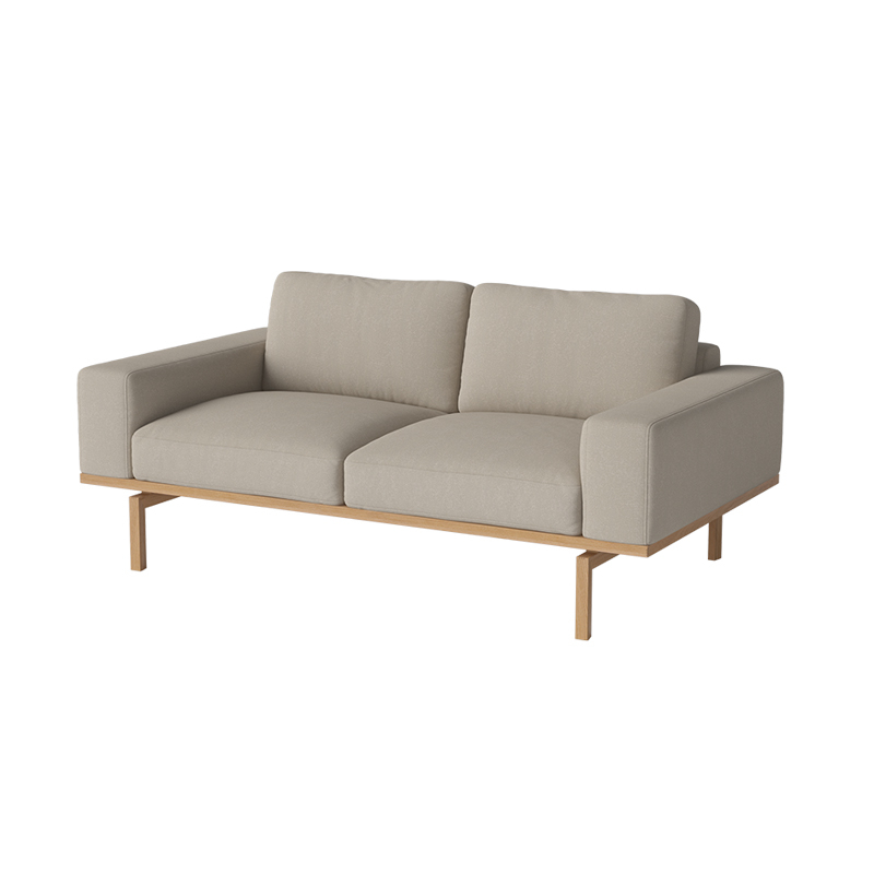 Canapé ELTON 2 places Soil Sand BOLIA