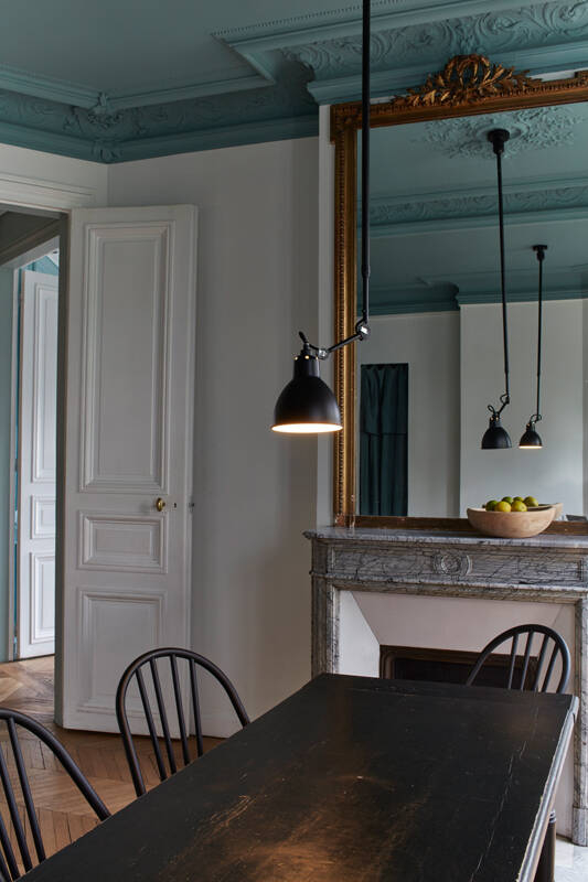 Plafonnier GRAS N°302 L Cuivre DCW EDITIONS