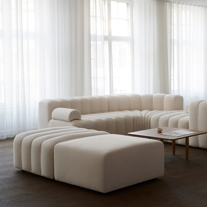 Pouf STUDIO Barnum Bouclé 24 NORR11