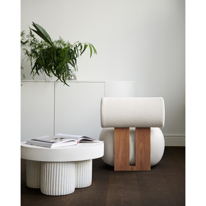 Table basse GEAR low Craie NORR11