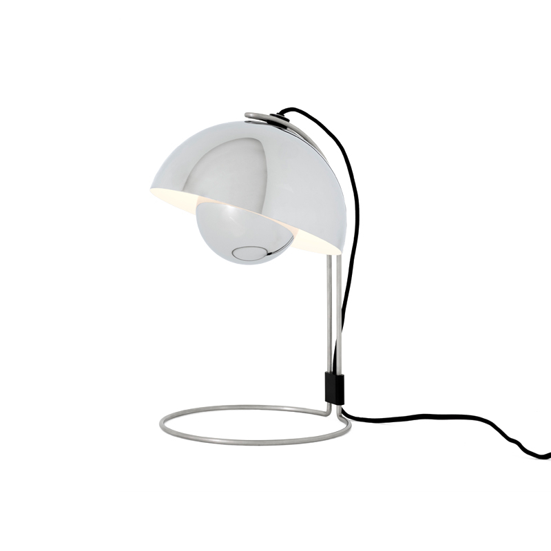 Lampe à poser FLOWERPOT VP4 Chrome AND TRADITION