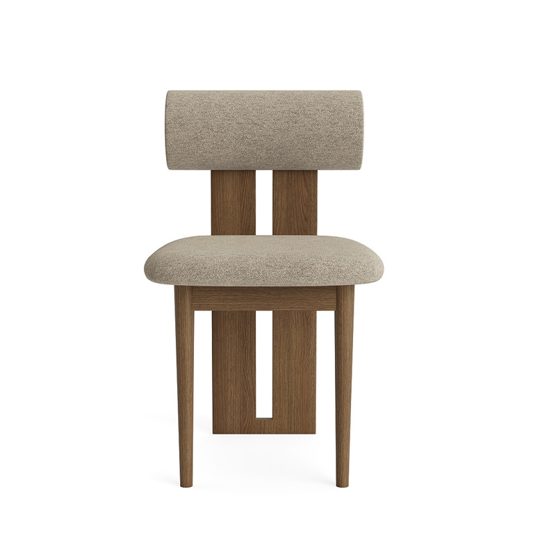 Chaise HIPPO Barnum Bouclé 03/ chêne fumé clair NORR11