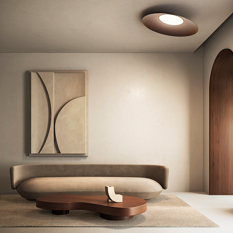 Plafonnier KATE Feuille d'or KDLN