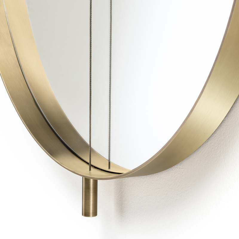 Miroir Miroir GALILEO Bronzé LIVING DIVANI