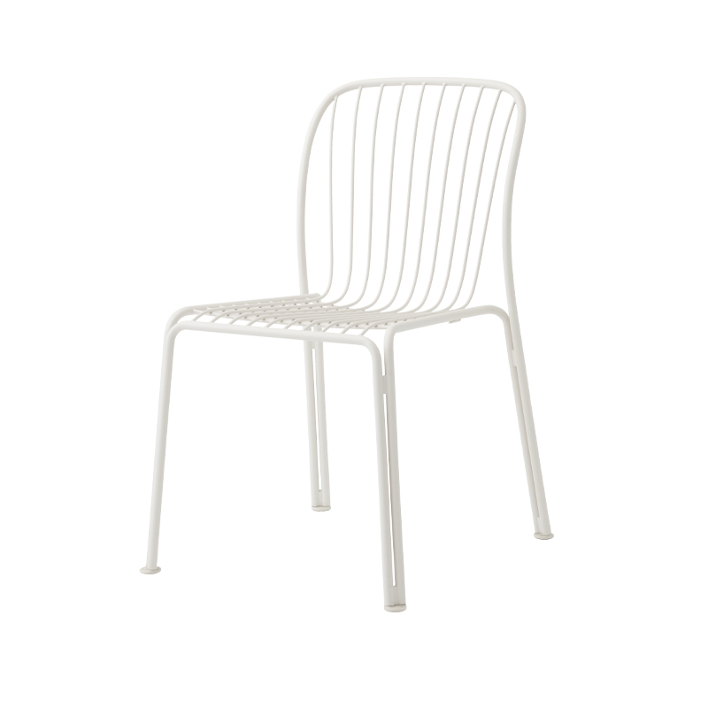 Chaise extérieur Chaise THORVALD SC94 Ivoire AND TRADITION