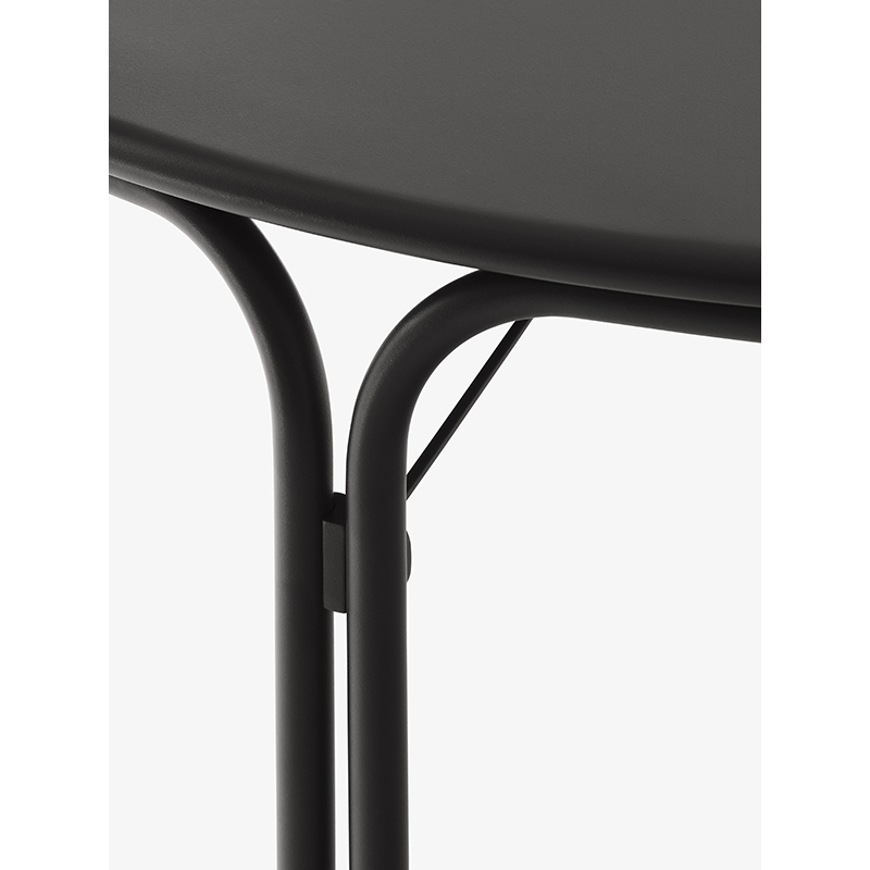 Table extérieur Table THORVALD SC98 Noir AND TRADITION