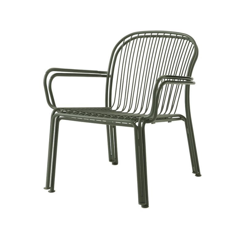 Fauteuil extérieur Fauteuil THORVALD SC101 Vert bronze AND TRADITION