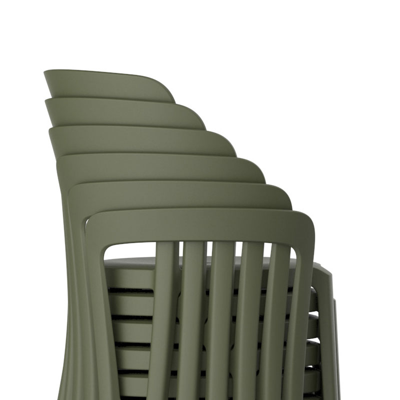 Chaise ON & ON Vert forêt EMECO