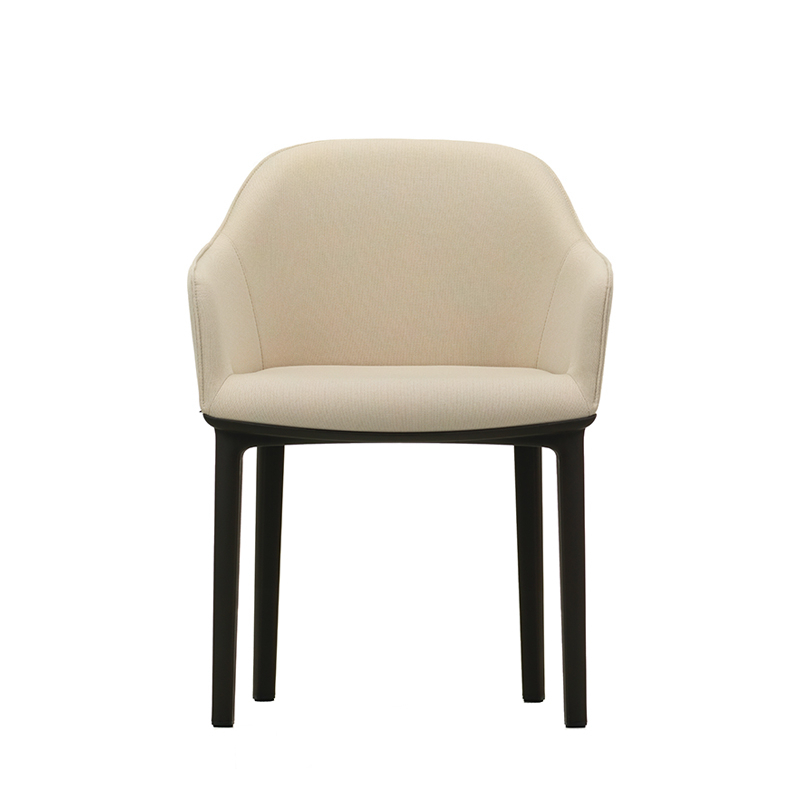 Chaise SOFTSHELL Parchemin/ blanc crème 03 VITRA