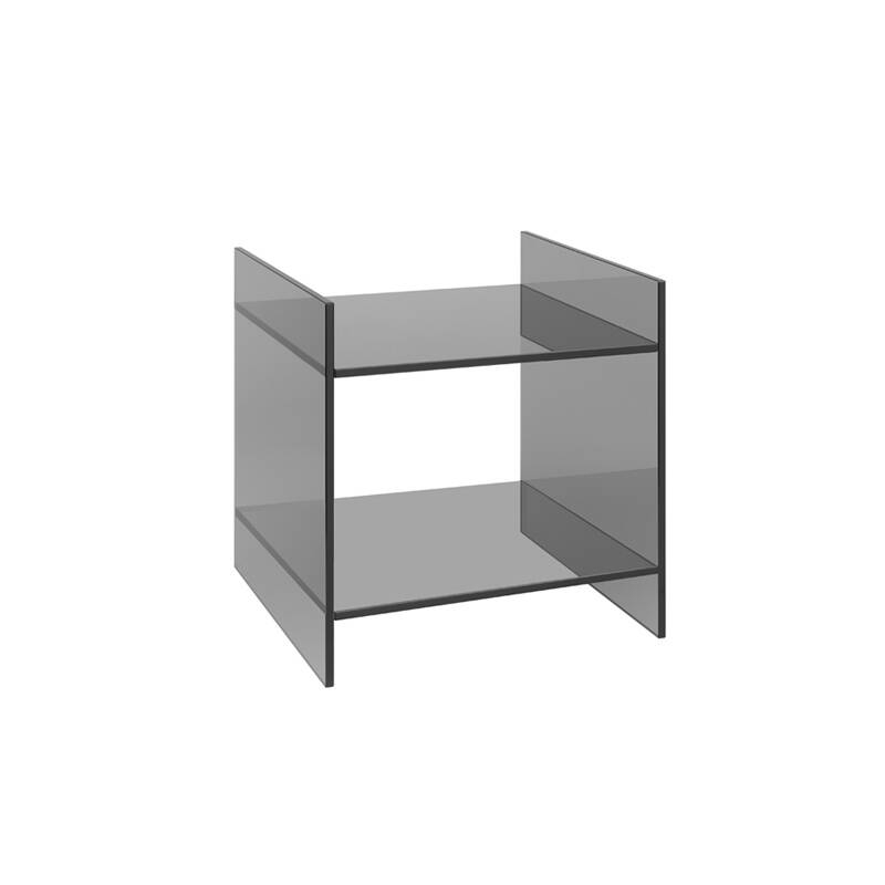 Table d'appoint guéridon CT07 DREI Gris E15