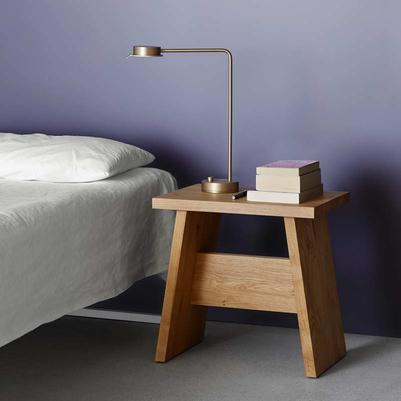 Tabouret DC03 LANGLEY Noyer E15