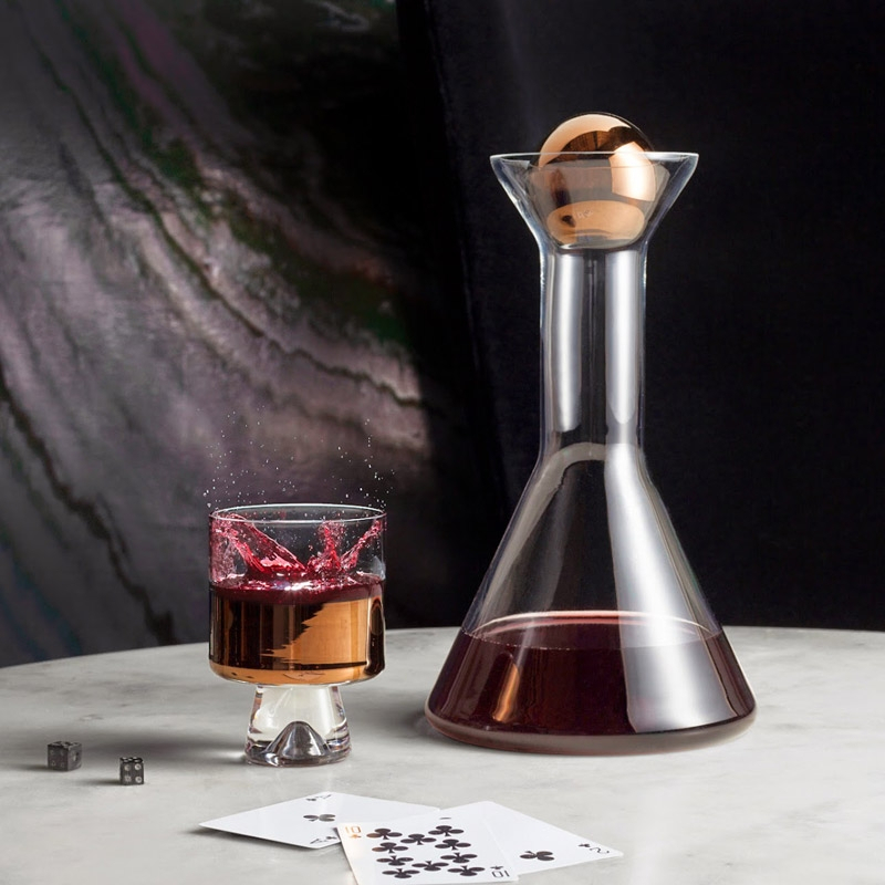 Carafe & verre Décanteur TANK Cuivre TOM DIXON