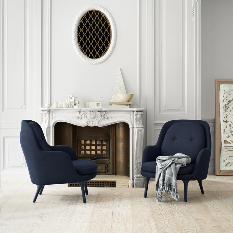 Fauteuil FRI Jaune 1110 FRITZ HANSEN