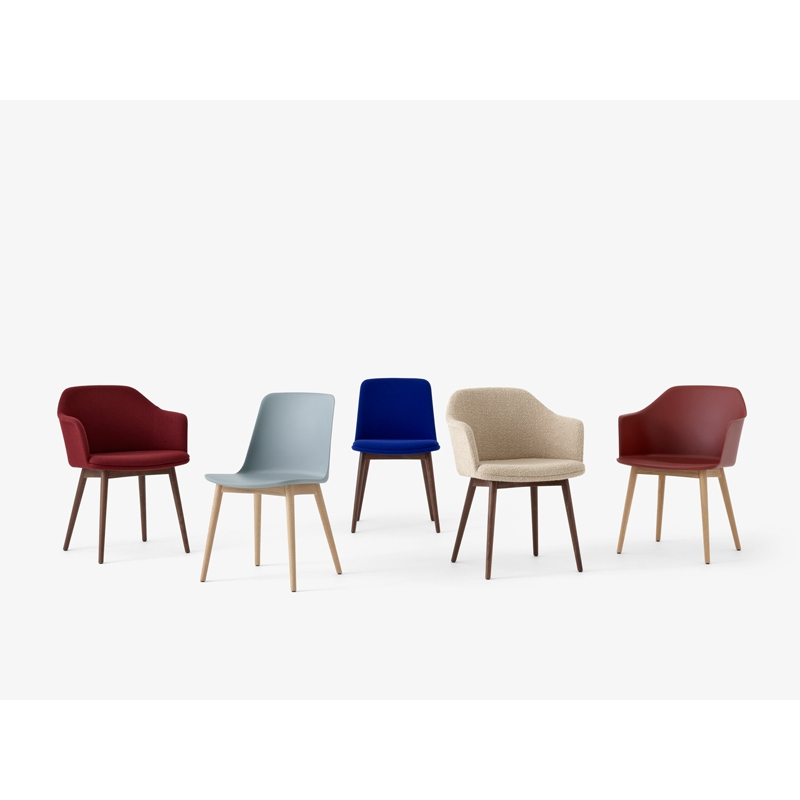 Chaise RELY HW71 Blanc AND TRADITION