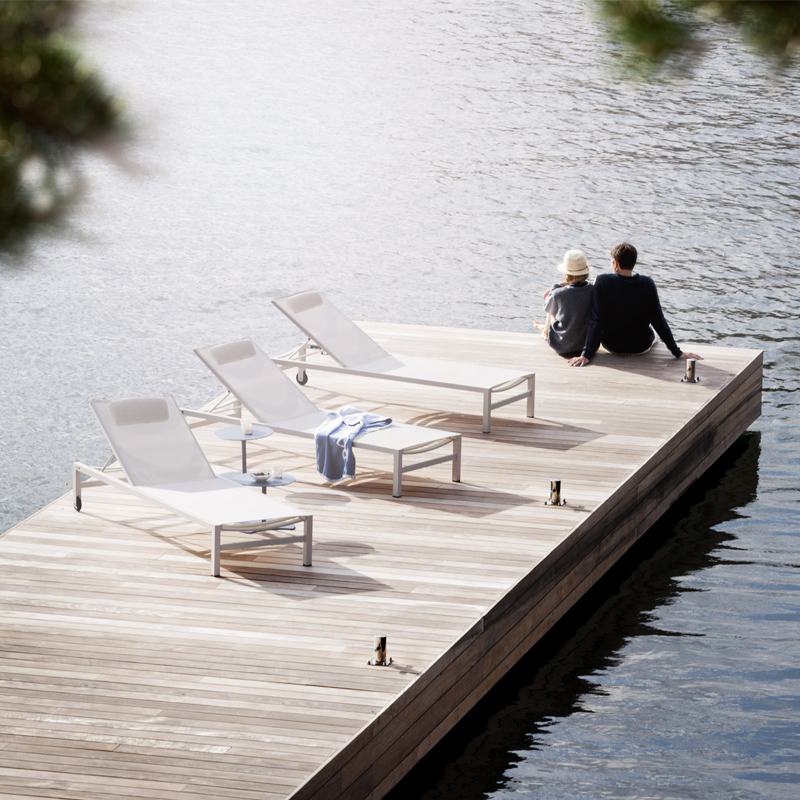 Bain de soleil, chaise longue et hamac Bain de soleil FORUM Lin TRIBU