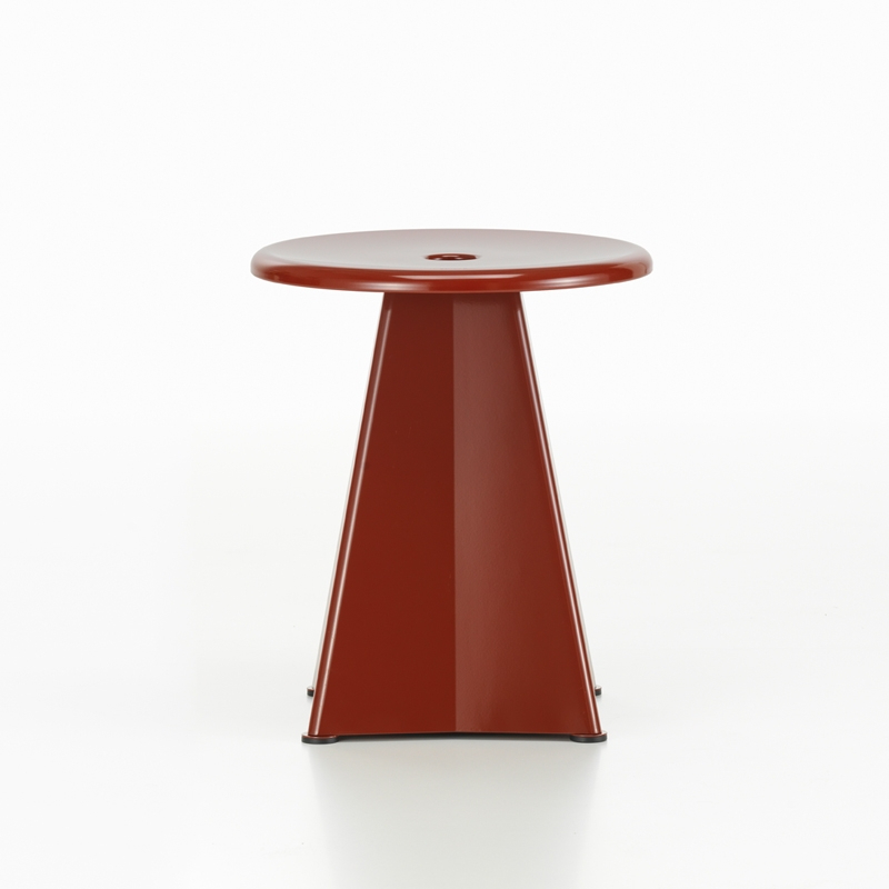 Tabouret TABOURET MÉTALLIQUE Rouge japonais VITRA