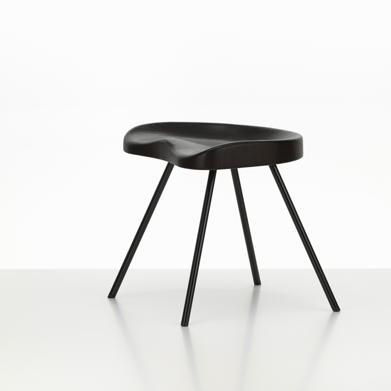 Tabouret TABOURET 307 Chêne foncé VITRA