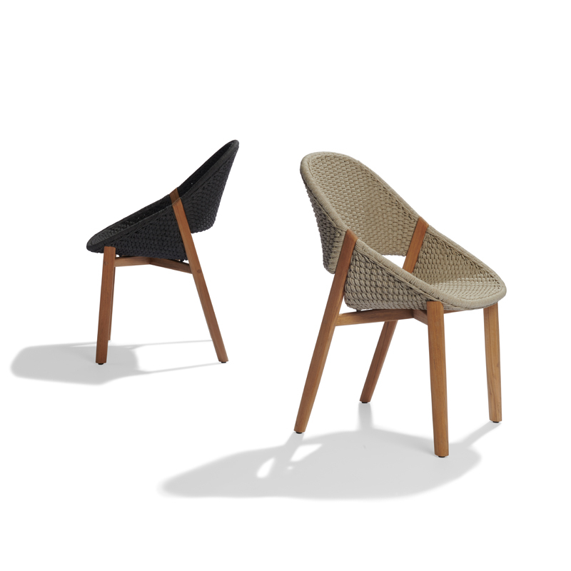 Chaise extérieur Chaise ELIO Lin TRIBU