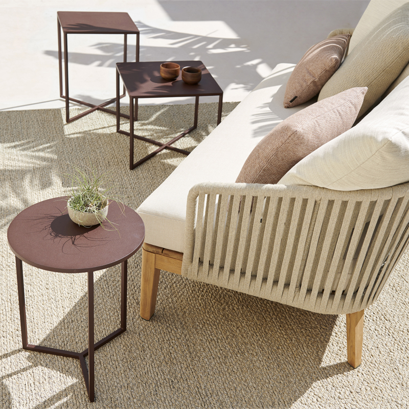 Canapé extérieur Canapé MOOD 2 Places Rouge terreux TRIBU