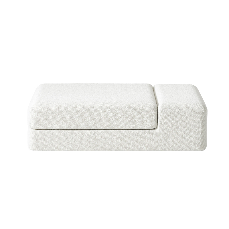 Pouf SOFT CORNERS L 120 Look Bianco CASSINA