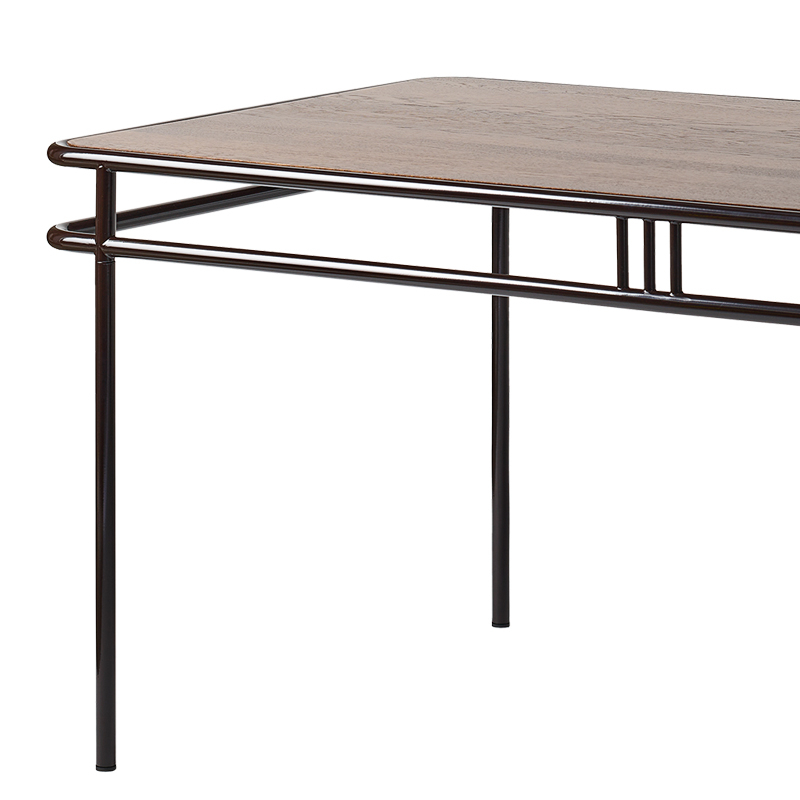 Table UD plateau chêne Brun noir TOLIX