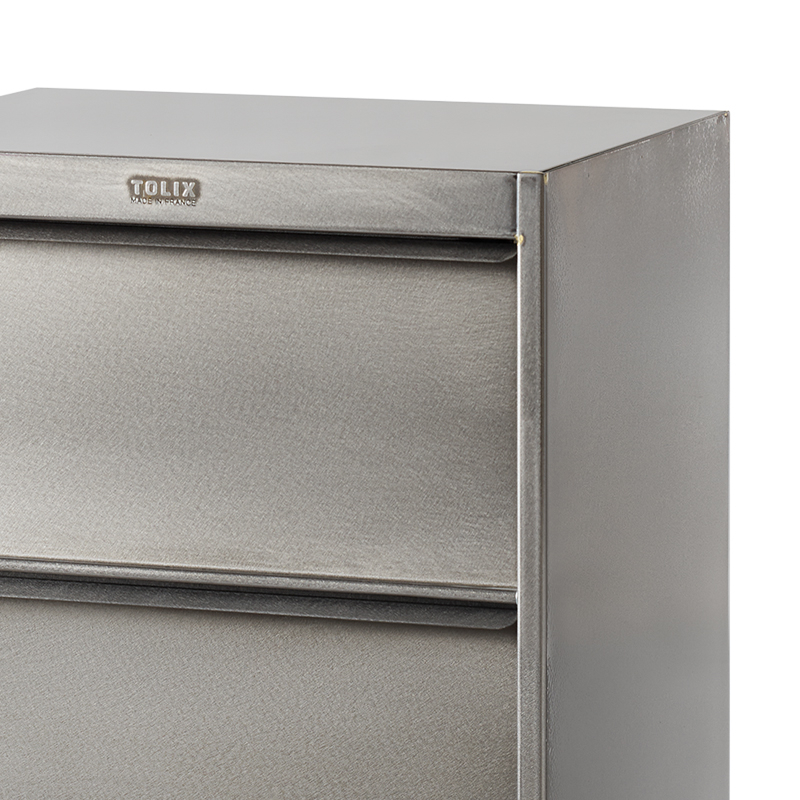 Meuble de rangement Caisson CC5 Brut verni TOLIX