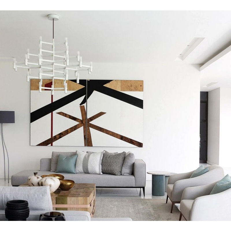 Suspension CROWN MAJOR Blanc NEMO LIGHTING