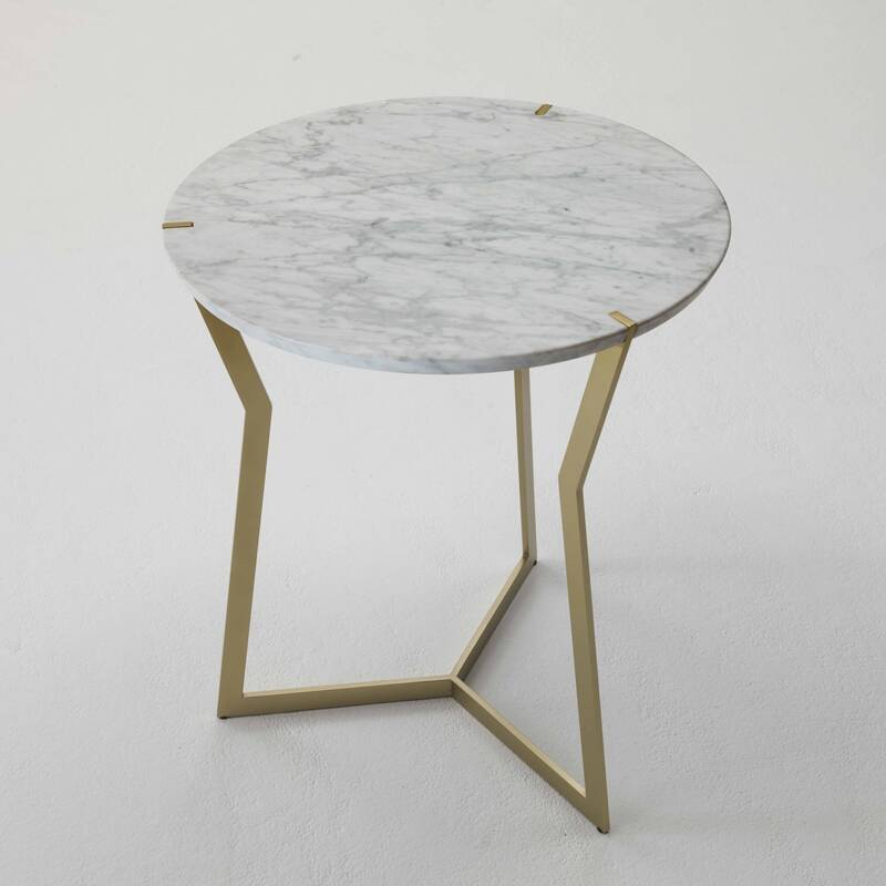 Table d'appoint guéridon STAR Or COEDITION