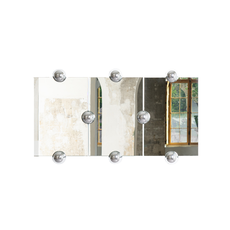 Miroir Miroir SPHERA CRYSTAL PALACE Argenté MOUSTACHE