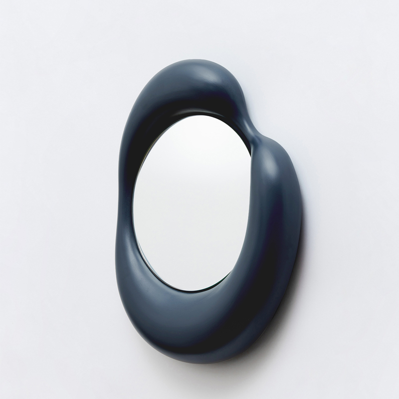 Miroir Miroir INGRES DOMINIQUE Bleu nuit MOUSTACHE