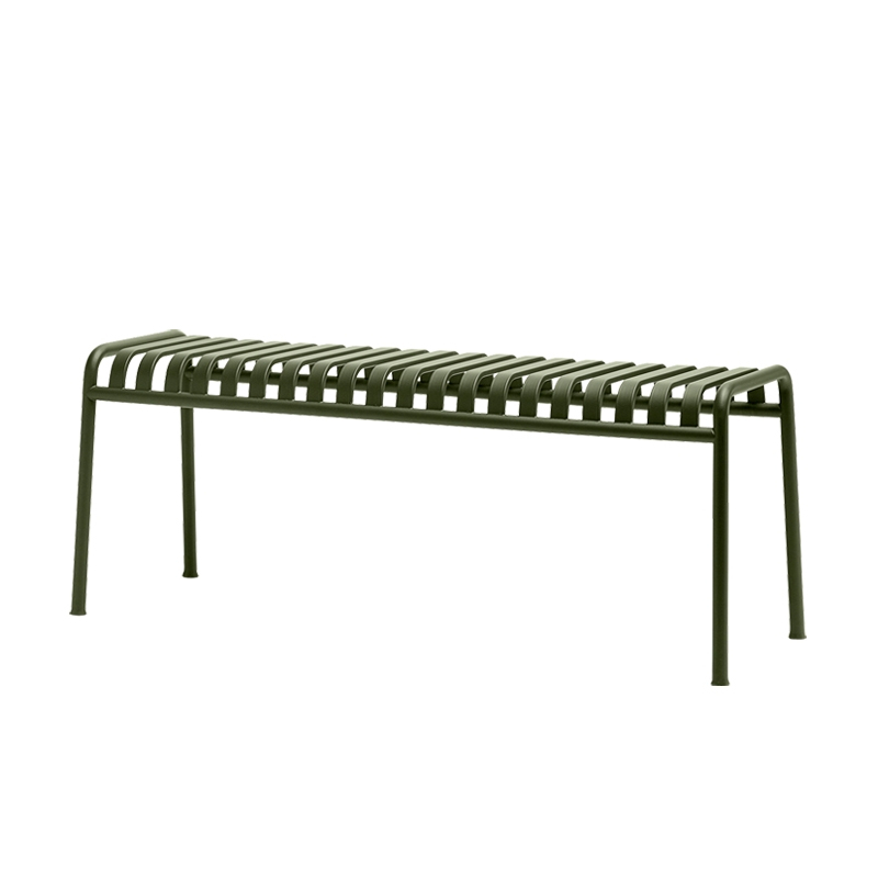 Banc PALISSADE L120 Vert olive HAY