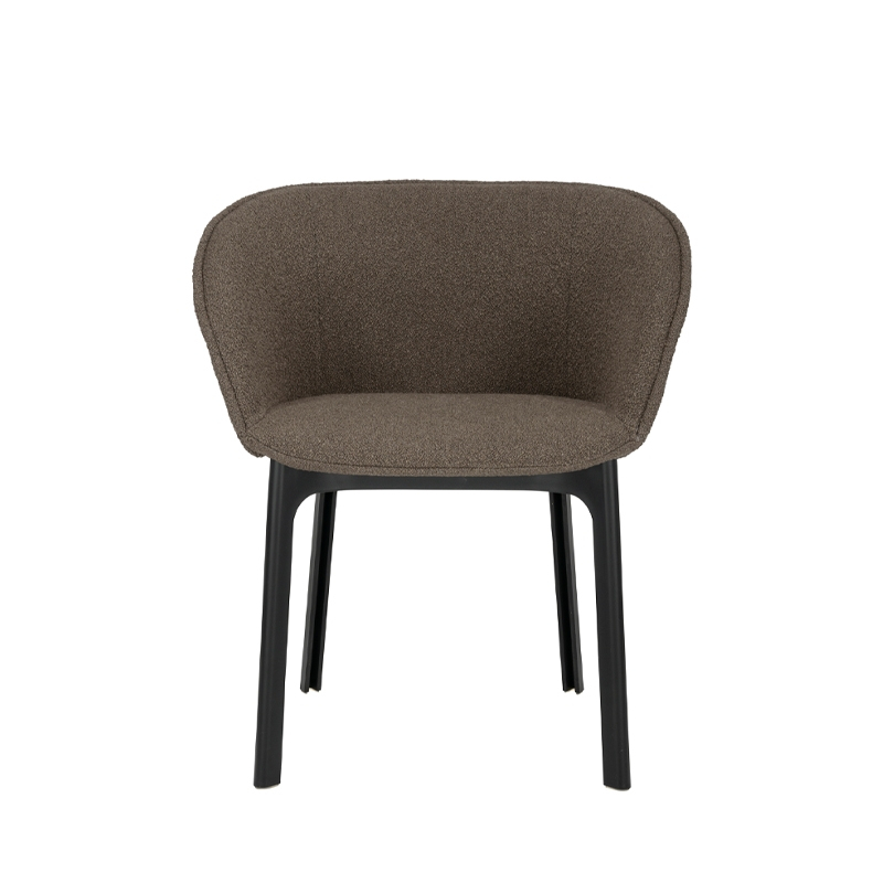 Chaise CHARLA Orsetto Orsetto marron KARTELL