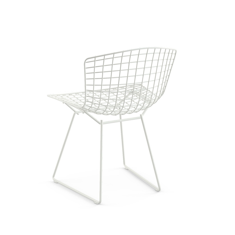Chaise extérieur BERTOIA OUTDOOR Blanc KNOLL