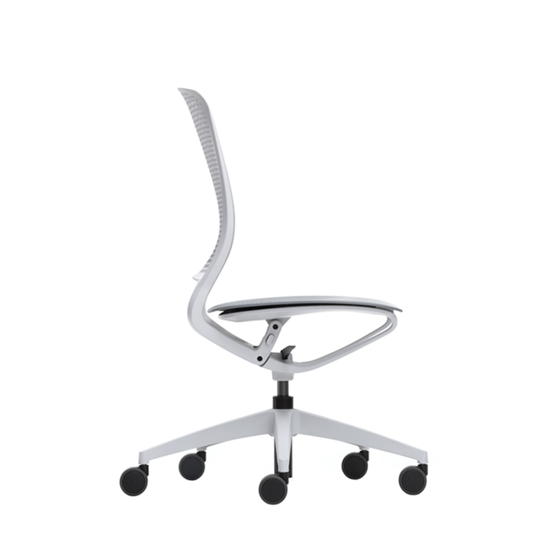 Fauteuil de bureau SE:MOTION sans accoudoirs Gris clair SILVERA PRO