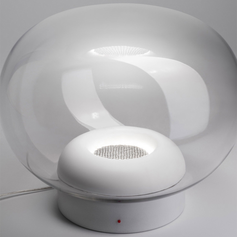 Lampe à poser LA MARIÉE Blanc/Transparent STILNOVO