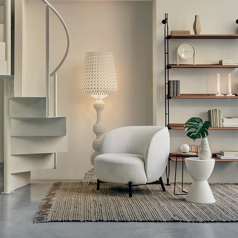 Fauteuil LUNAM Orsetto marron KARTELL