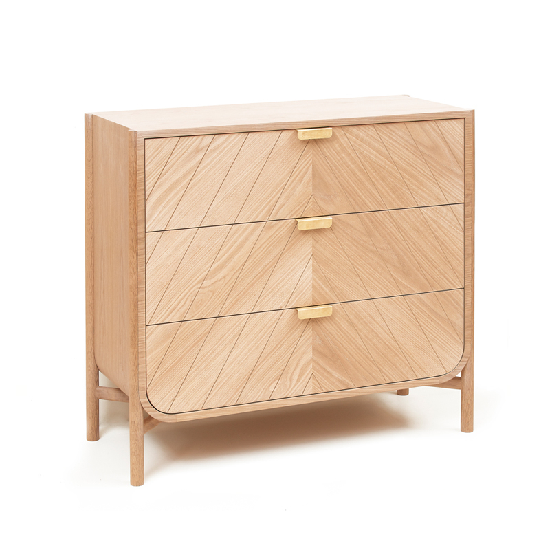 Meuble de rangement Commode MARIUS Chêne HARTO