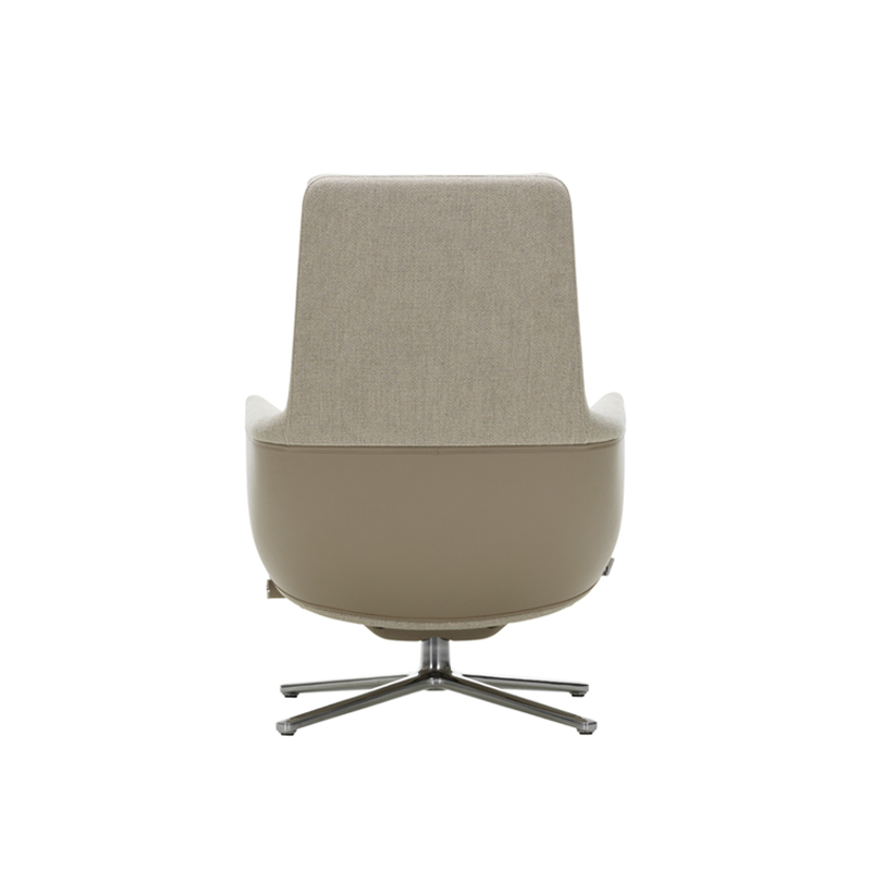 Fauteuil GRAND RELAX Tissu Beige gris 03/ sable 07 VITRA