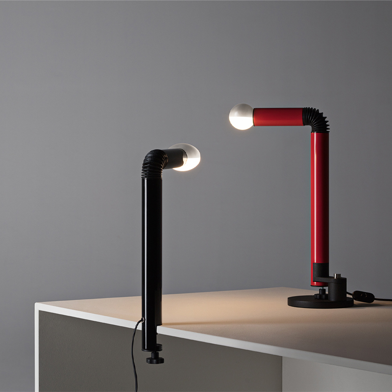 Lampe à poser PERISCOPIO Rouge STILNOVO